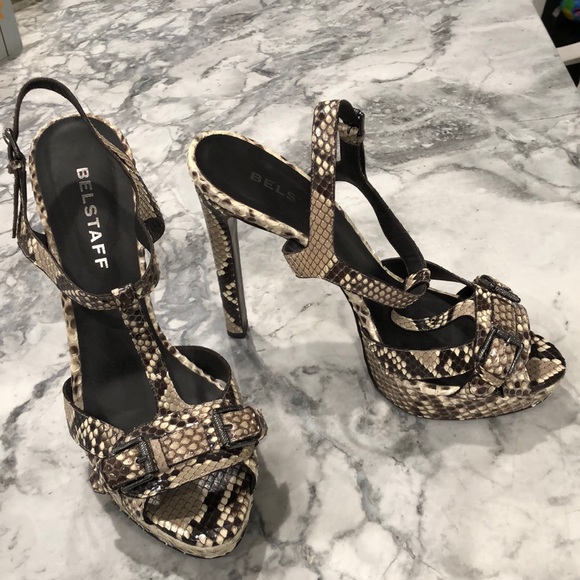 Belstaff Python platform sandal - Picture 1 of 6